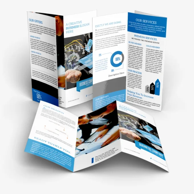 Brochure, Flyers and Banners